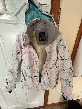 Women's SMN Winter Fashion Colorful Metropolis Ski Jacket